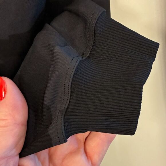 LULULEMON Stretch High-Rise Jogger Full Length Black 365 Camo Deep Coal Multi 2 - Picture 8 of 10